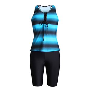 Maillots de bain Sexy pour piscine parties Ombre Imprimé Racerback <span class=keywords><strong>femme</strong></span> <span class=keywords><strong>tankini</strong></span> <span class=keywords><strong>Maillot</strong></span> Bain <span class=keywords><strong>femme</strong></span> maillots maillots de bain - Product Image 5