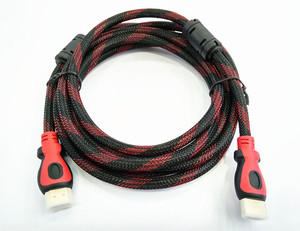 Giá tốt nhất 1.5m Braid tốc độ cao siêu HD 1080 P HDMI Cáp 1.4 - Product Image 5