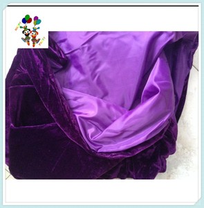 Colore viola velluto donna con cappuccio Halloween Party Fancy Dress Cosplay <span class=keywords><strong>mantello</strong></span> <span class=keywords><strong>mantello</strong></span> HPC-0557 - Product Image 3