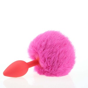 anal plug pferd METAL TEAR DROP TAPER ANAL PLUG WITH SILICONE BASE main image 1