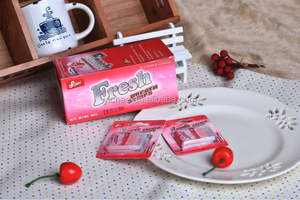 De sucre livraison oral haleine fraîche Strawberry mint bandes - Product Image 2