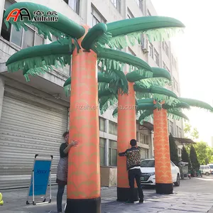 装飾のための巨大なインフレータブルパームツリーココナッツの木