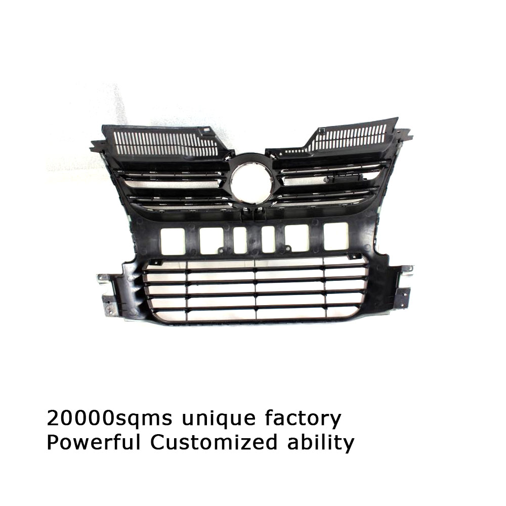 Черный АБС-пластик, передняя крышка гриля для VW Golf V R32 MK5