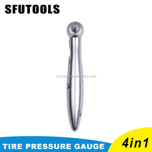 Sfutools multifuncional 4 en 1 neumáticos Manómetro digital con rescate herramienta de emergencia LED linterna - Product Image 4