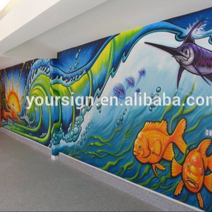 <span class=keywords><strong>Aquarium</strong></span> Peintures Murales et <span class=keywords><strong>Aquarium</strong></span> Scène Fond D'écran D'impression - Product Image 3