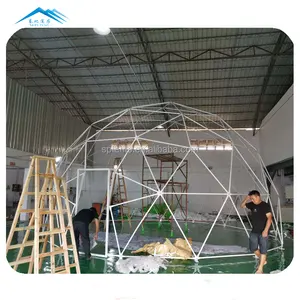 5M 6M 7M Màu Xanh Lá Cây Dome Rõ Ràng Vườn Dome Nhà Lều Geodesic Dome