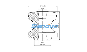 ANSI 53-2 Cách Điện Sứ Cách Điện - Product Image 6