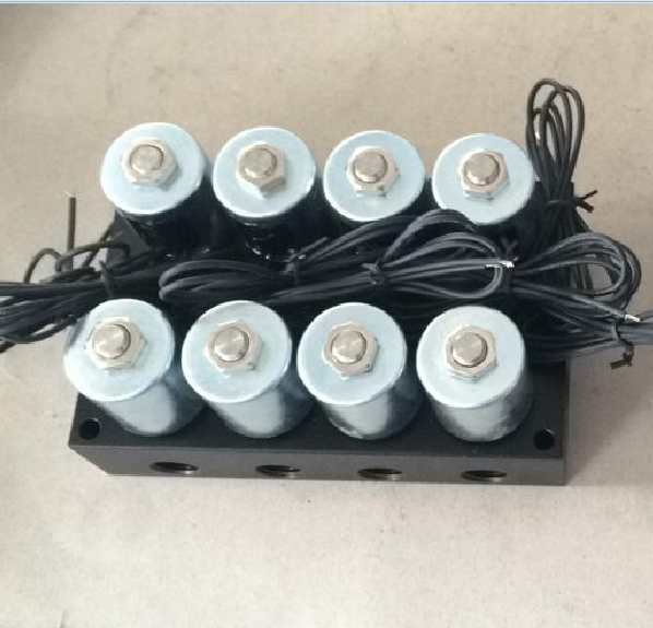 2017 горячие продажи высокого рабочего давления 12 В V пневматическая подвеска 8 держатель электромагнитного клапана клапан