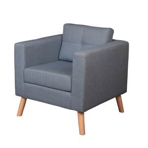 Avrupa Tarzı Restoran Terlik <span class=keywords><strong>Chesterfield</strong></span> Bayan Deri koltuk Kumaş Tek Yastıklı Kanepe - Product Image 4