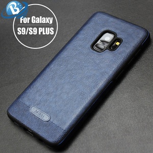 Mikki สินค้าใหม่ธุรกิจหนังนุ่ม TPU เย็บหนังโทรศัพท์มือถือสำหรับ Samsung Galaxy S9 S9 Plus - Product Image 3