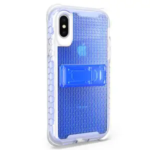 YEXIANG Honeycomb Phone Case Kickstand For iPhone X