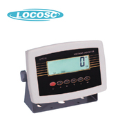 Indicador de Peso LOCOSC LP7516 con Carcasa de Plástico ABS para Báscula Digital de Banco