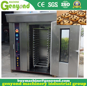 Shanghai เครื่องอบขนมปังดีเซลระบบไฟฟ้าเครื่อง<span class=keywords><strong>อบ</strong></span>ขนมปังแบบหมุนอุปกรณ์เบเกอรี่สำหรับ<span class=keywords><strong>เค้ก</strong></span>คุกกี้ - Product Image 2