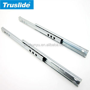TH1017PT 17mm estensione completa a due vie per <span class=keywords><strong>mobili</strong></span> leggeri con cuscinetti a sfera cassetto scorrevole organizzatore per cassetti da cucina contemporanea 12.7mm - Product Image 4