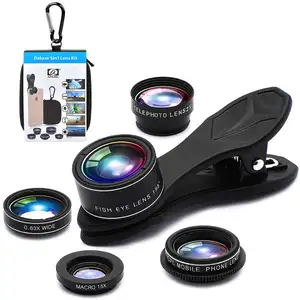 Deluxe 5 in 1 lens kit be phone lens mobile phone attachment lens for HUAWEI P20 Pro
