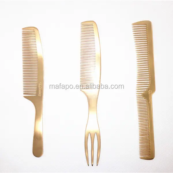 Titanium alloy metal comb lice comb/ Golden comb