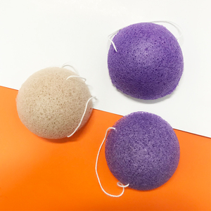 Éponge Konjac, lotion privée, 100% naturelle, pour le nettoyage du visage, bon pour l'environnement, 20 pièces - Product Image 4
