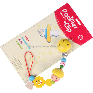 <span class=keywords><strong>Madera</strong></span> cadena de chupete, de <span class=keywords><strong>madera</strong></span> del bebé del pacificador clips - Product Image 2