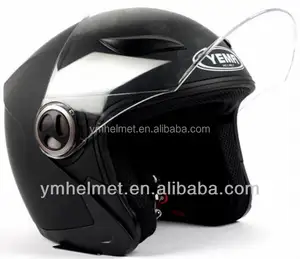 Capacete YM-619 dot aprovado para motocicleta, capacete de moto com rosto aberto