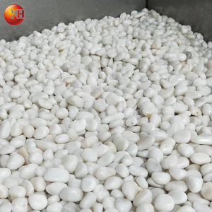 <strong>Direct</strong> Factory Sale Snow White Pebble Stone for Garden &amp; Villa Landscaping Small White Grave Pebbles From Nanjing - Product Image 1