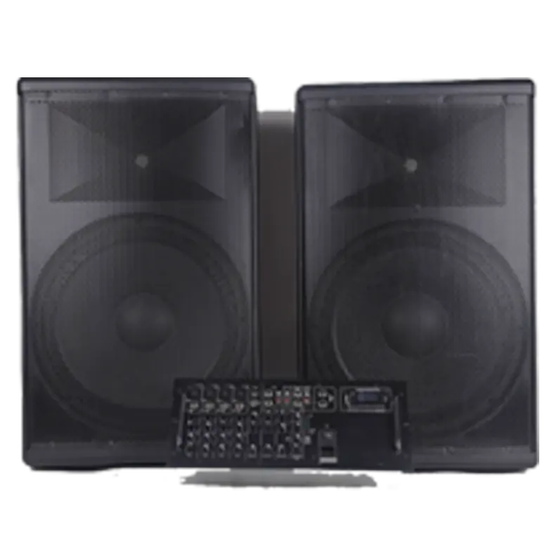15inch active high power professional audio ABS speaker