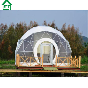 Maison dôme géodésique de luxe de 6m 7m de diamètre serrant pour la maison d'hôtel extérieure de plusieurs personnes - Product Image 6