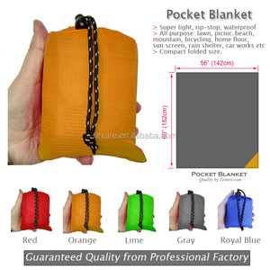 Tapis de pique-nique léger et Ultra Compact, couverture de plage, en Nylon, facile à transporter, pour Camping en plein air - Product Image 2