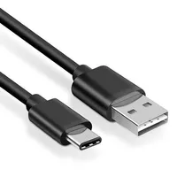 Câble USB type-c 3.1/2.0 pour recharge et données, cordon de chargeur usb-c avec adaptateur, 5V/2a/3a, 1 m/2m