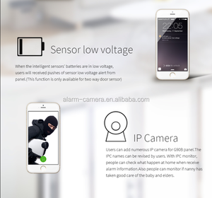 2015 App de Control Global más nuevo y más caliente RFID Bluetooth WIFI Touch clave GSM sistema de alarma casera G90B - Product Image 5