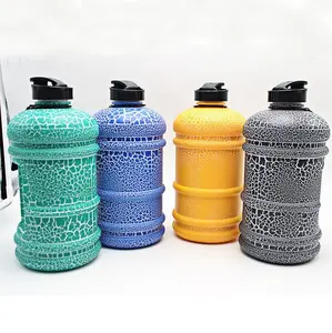 Chai Nước Thể Dục 2.2l, Chai Nước Màu Đen Mờ Chứa Gallon