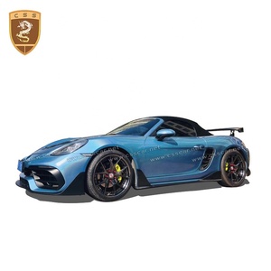Gonne laterali stile CSS cofano motore cofano paraurti anteriore Spoiler diffusore posteriore adatto per <span class=keywords><strong>Porsche</strong></span> Boxster Cayman <span class=keywords><strong>718</strong></span> - Product Image 5
