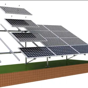 Panel Solar soporte de montaje para el sistema Solar en techo de Metal
