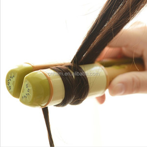 2 en 1 cheveux fer à friser 4 couleur fruits style petit redresseur de cheveux - Product Image 3