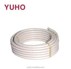 stainless steel metal flexible corrugated yellow rubber gas system hose pipe