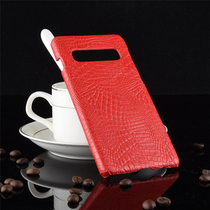 Funda de teléfono de piel sintética de alta calidad con cocodrilo para <span class=keywords><strong>Samsung</strong></span> <span class=keywords><strong>S10</strong></span> Plus - Product Image 3