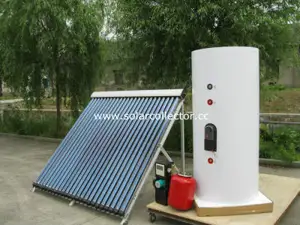 tubería del sistema de agua caliente solar térmico con bobina simple