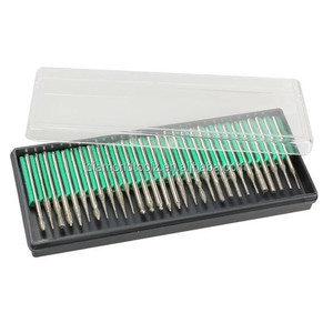 Lno talentool 30 — ensemble de fraises en diamant, <span class=keywords><strong>gravure</strong></span> en <span class=keywords><strong>verre</strong></span> pour <span class=keywords><strong>Dremel</strong></span> et outil rotatif, mèche de perçage - Product Image 1
