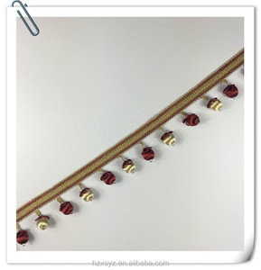 Chất lượng cao Châu Âu Thời Trang Hạt Rèm Tassel <span class=keywords><strong>Fringe</strong></span> - Product Image 6