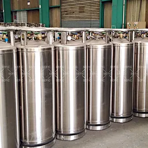Gran producción de Gas Industrial LOX/LIN/LAr Dewar, cilindro de oxígeno líquido criogénico