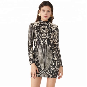 El último diseño <span class=keywords><strong>de</strong></span> baile Sexy Club tradicionales <span class=keywords><strong>de</strong></span> poliéster con diseño Bodycon <span class=keywords><strong>mujer</strong></span> Sexy vestido <span class=keywords><strong>de</strong></span> fiesta - Product Image 1