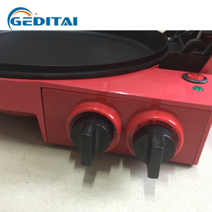 <span class=keywords><strong>2</strong></span> 옆 180 도 열려있는 1800W 12 "타이머 통제 자동차를 가진 자동적인 피자 제작자 기계는 피자 제작자를 차단합니다 - Product Image 2