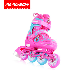 Chaussures à roulettes électriques pour filles, <span class=keywords><strong>jouet</strong></span> cadeau, patins à roulettes en ligne pour patinage en intérieur et en extérieur - Product Image 4