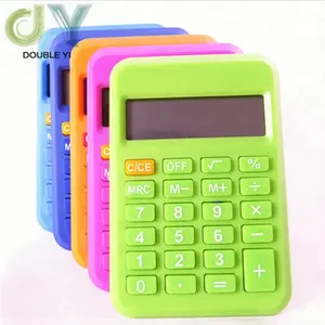 Candy Color Mini Calculator Creatieve Briefpapier Draagbare Wetenschappelijke Rekenmachine