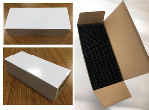 YPS عينة مجانية اللون الأرجواني PVC البلاستيك حلقة واحدة لولبية لفائف ملزمة حلقات بلاستيكيّة للمفكرة والتقويم - Product Image 6