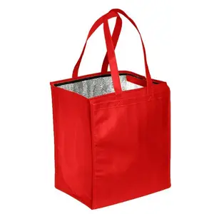 Top Selling Wholesale Good Quality Customized Polyester cooler Bag Hot Food Carry Bag