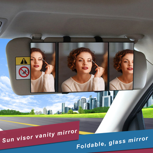 Alta qualità di vetro di Sole-ombreggiatura pieghevole <span class=keywords><strong>broadway</strong></span> specchio Cosmetico - Product Image 6