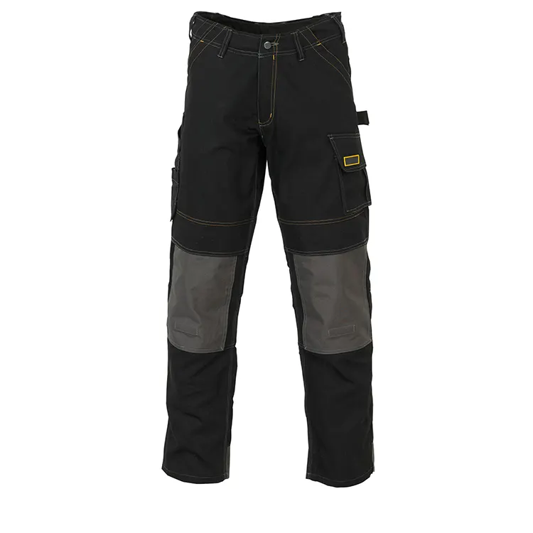 Pantalones de trabajo negros/resistentes al fuego, pantalones de trabajo de campo de aceite, ropa de trabajo, Pantalones