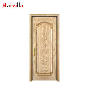 メインエントランス木製デザインシングル木製ドア中国製アリババ - Product Image 6