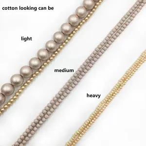 Perles de coton pour la décoration, pièces, accessoires décoratifs, vente en gros en chine