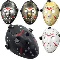 Yeni Cadılar Bayramı maskeli parti korku antik altın gümüş reçine kalınlaşmak Freddy savaş Jason maskesi
